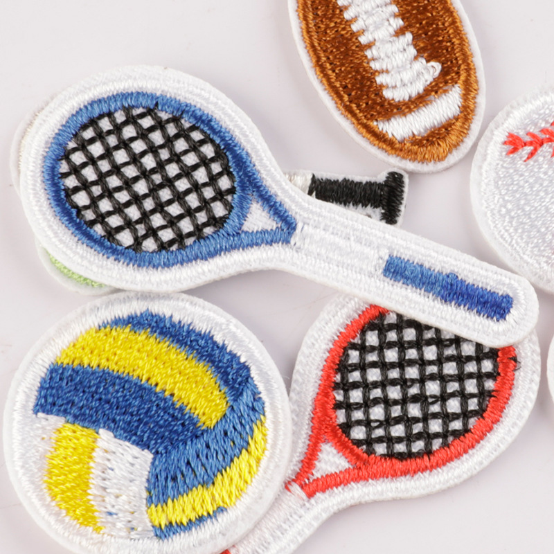 100pcs/Lot Creative Embroidery - Table Tennis Olympics 评论和价格