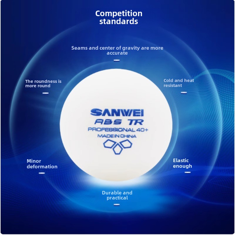 100 pcs Sanwei New Materials P - Table Tennis Olympics 评论和价格